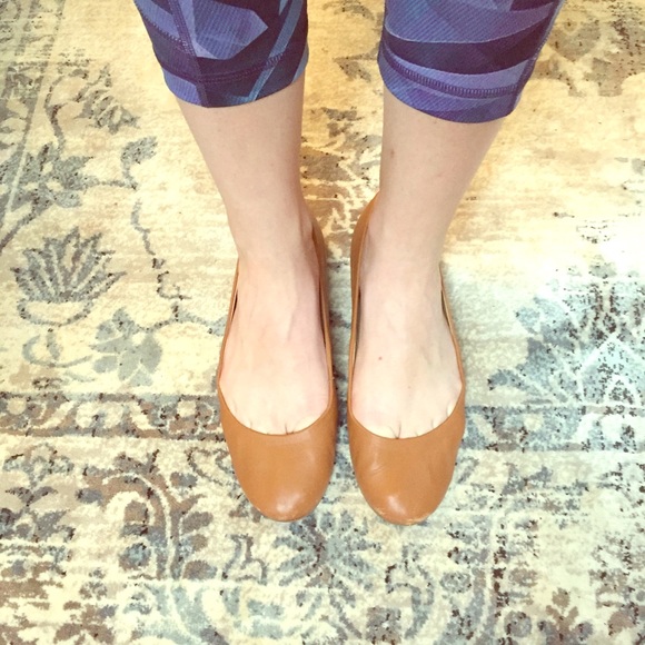 J. Crew Shoes - leather j. crew flats